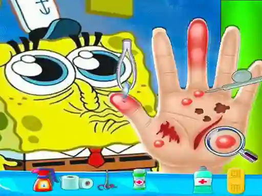 Spongebob Hand Doctor – kostenloses Online-Spiel