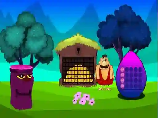Caveman Treasure Escape – kostenloses Online-Spiel