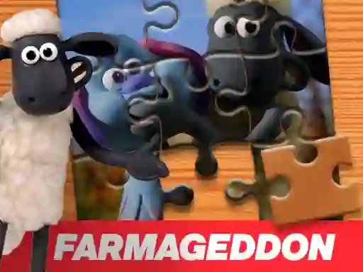  A Shaun the Sheep Movie Farmageddon Jigsaw Puzzle – kostenloses Online-Spiel