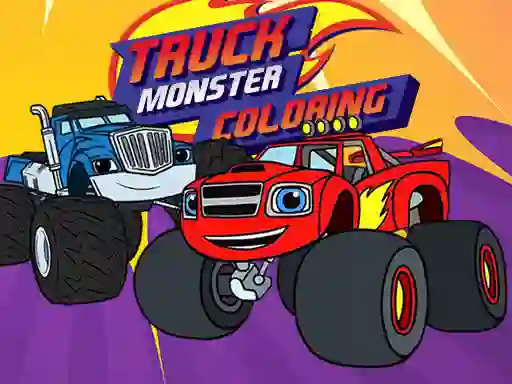 Baze and the monster machines Coloring Book – kostenloses Online-Spiel