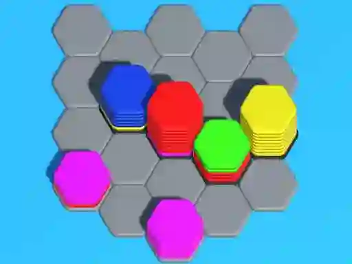 Hexa Sort 3D Puzzle – kostenloses Online-Spiel