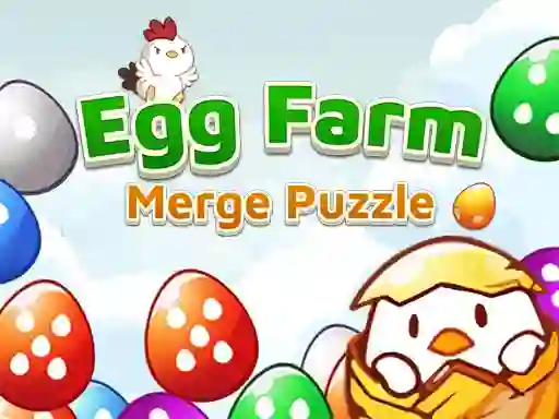 Egg Farm Merge Puzzle – kostenloses Online-Spiel
