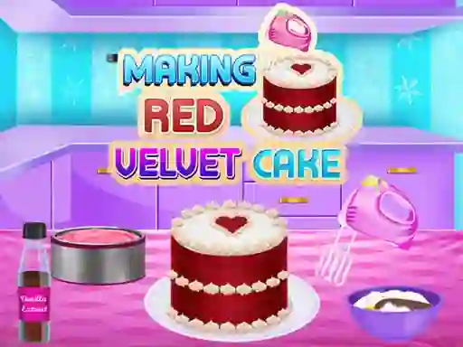 Making Red Velvet Cake – kostenloses Online-Spiel