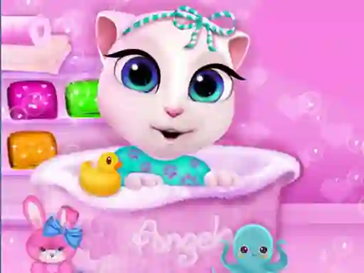 Baby Angela Bathing Time – kostenloses Online-Spiel