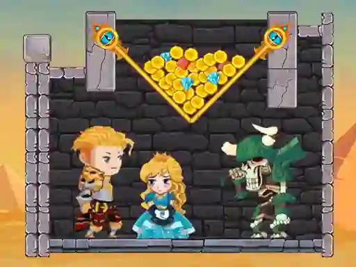 Hero Rescue Pull The Pin – kostenloses Online-Spiel