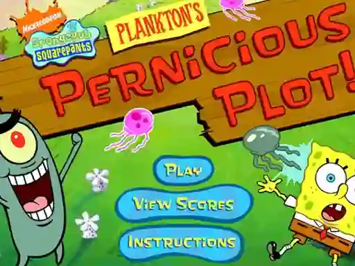 Plankton's Pernicious Plot – kostenloses Online-Spiel