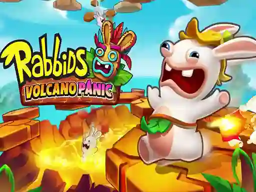 Rabbids Volcano Panic – kostenloses Online-Spiel