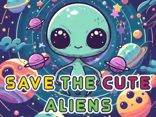 Save The Cute Aliens – kostenloses Online-Spiel