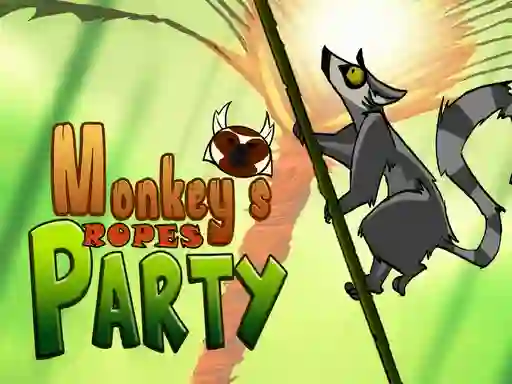 Monkey's ropes party – kostenloses Online-Spiel