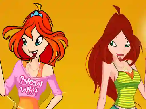 Bloom and Flora Dress Up – kostenloses Online-Spiel