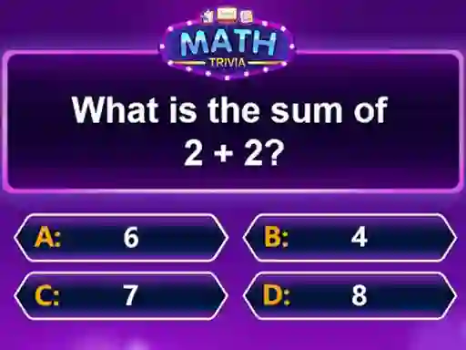 Math Trivia – kostenloses Online-Spiel