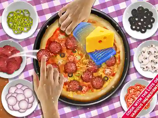 Pizza Making Chef – kostenloses Online-Spiel