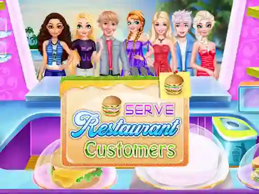 Serve Restaurant Customers – kostenloses Online-Spiel