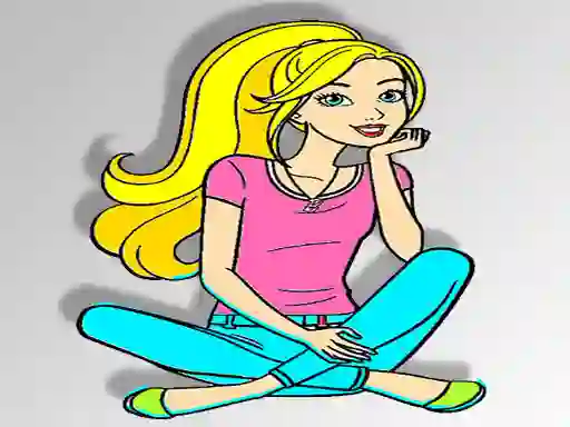 Barbie Coloring – kostenloses Online-Spiel