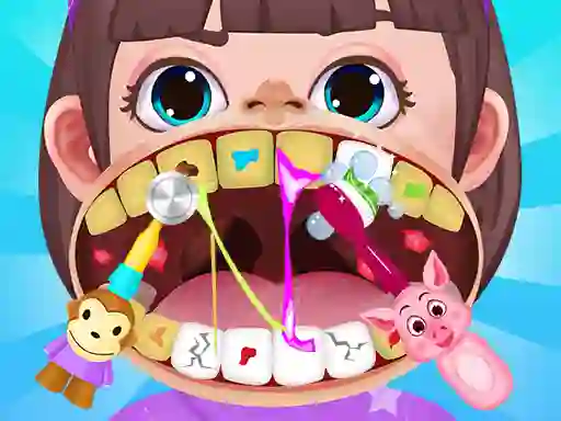 Baby Hospital Dentist Caring – kostenloses Online-Spiel