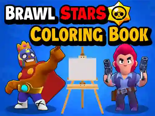 Brawl Stars Coloring Books – kostenloses Online-Spiel