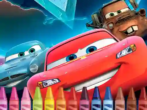 McQueen Coloring – kostenloses Online-Spiel