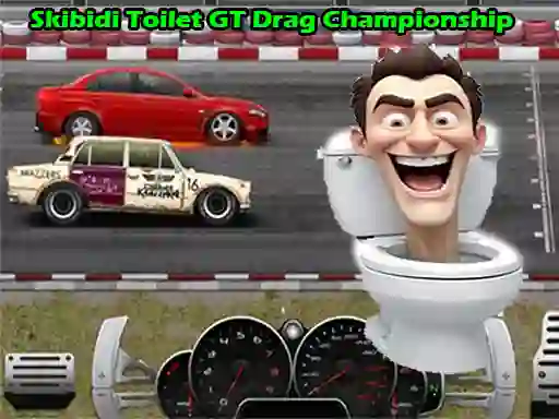 Skibidi Toilet GT Drag Championship – kostenloses Online-Spiel