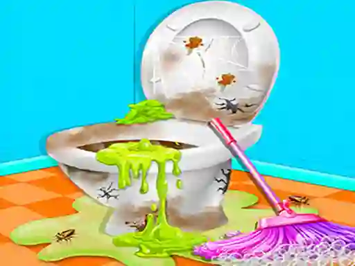 Dirty Home Cleaning Fix – kostenloses Online-Spiel