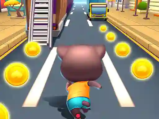 Paw Puppy Kid Subway Surfers Runner – kostenloses Online-Spiel