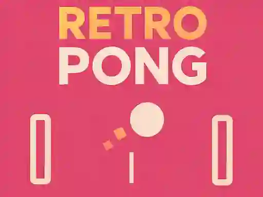Retro Pong – kostenloses Online-Spiel
