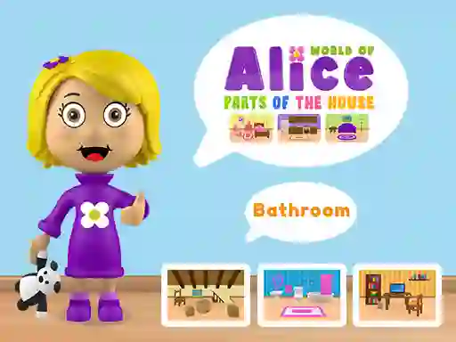 World of Alice Parts of the House – kostenloses Online-Spiel