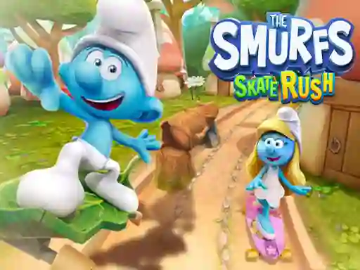 The Smufrs Skate Rush – kostenloses Online-Spiel