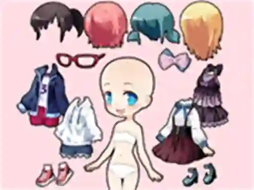 Chibi Anime Princess Doll – kostenloses Online-Spiel