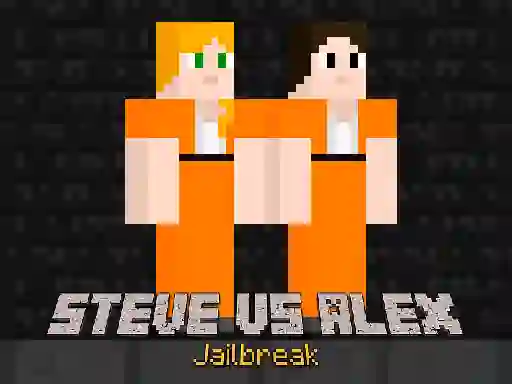 Steve vs Alex Jailbreak – kostenloses Online-Spiel