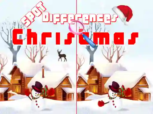Christmas 2020 Spot Differences – kostenloses Online-Spiel