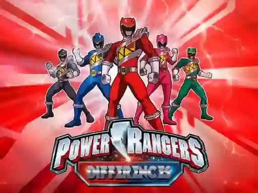  Power Rangers Differences – kostenloses Online-Spiel