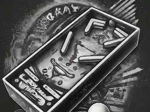 Pinball Black N White – kostenloses Online-Spiel