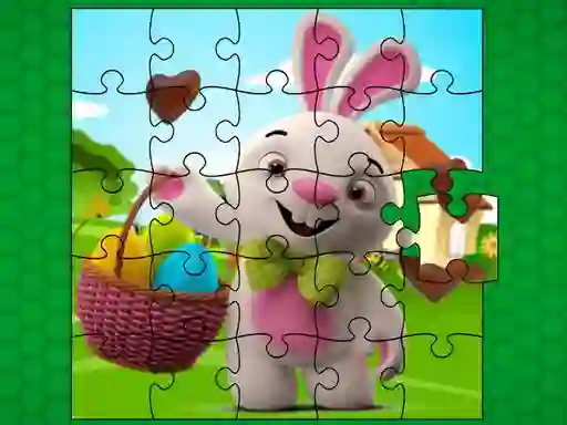 Easter Bunny Eggs Jigsaw – kostenloses Online-Spiel