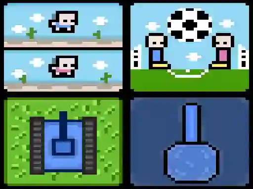 4 Games For 2 Players – kostenloses Online-Spiel