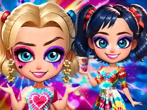 Tie Dye Explosion of Color – kostenloses Online-Spiel