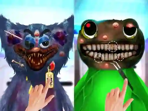 Huggy ASMR Monster Makeover – kostenloses Online-Spiel
