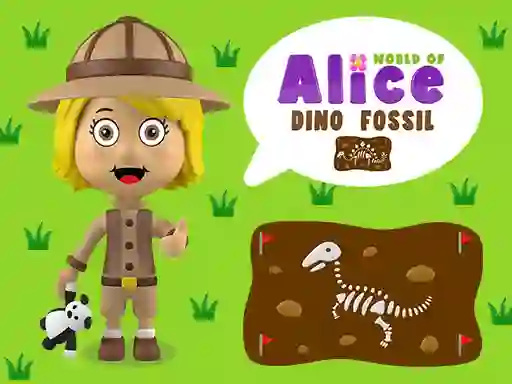 World of Alice Dino Fossil – kostenloses Online-Spiel