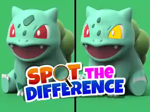 Pokimon Spot the differences – kostenloses Online-Spiel