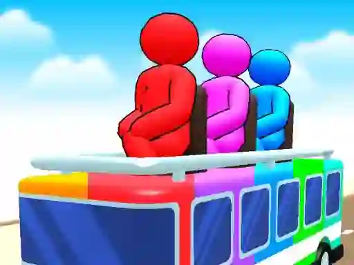 Bus Jam Sort – kostenloses Online-Spiel