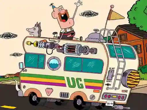 Uncle Grandpa Hidden – kostenloses Online-Spiel