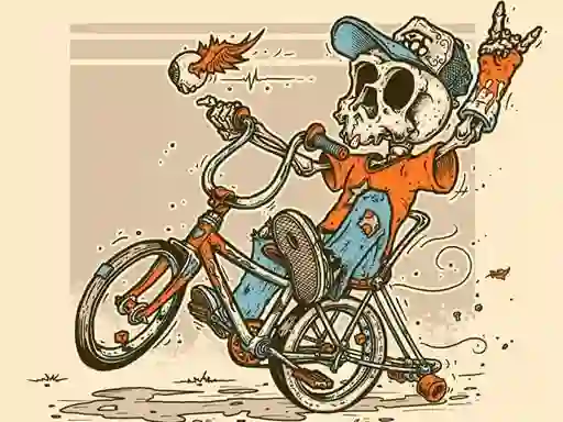 Halloween Bike Ride – kostenloses Online-Spiel