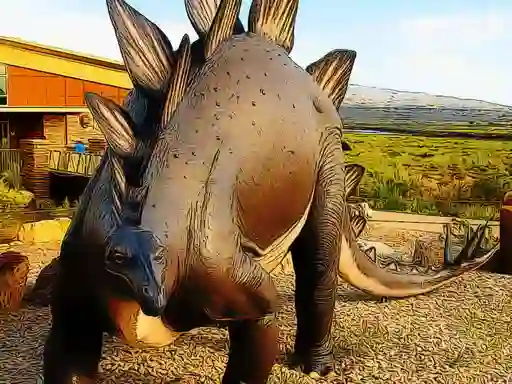 Stegosaurus Dinosaur Jigsaw – kostenloses Online-Spiel