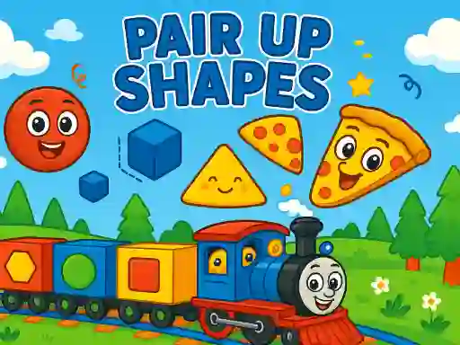 Pair Up Shapes – kostenloses Online-Spiel