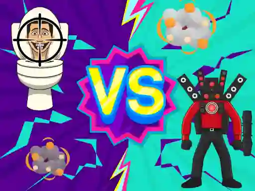 Speakerman Vs Skibidi Toilet – kostenloses Online-Spiel
