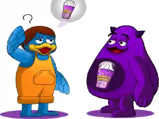 Grimace Monster Dop Story – kostenloses Online-Spiel