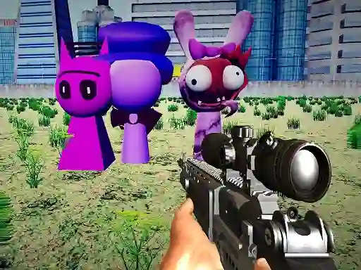 Sprunki Sniper Squid Game – kostenloses Online-Spiel
