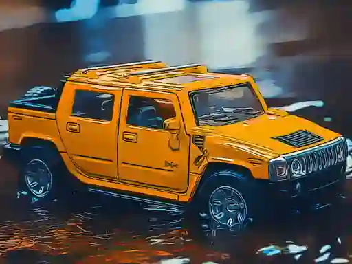 Hummer Jeep Puzzle – kostenloses Online-Spiel