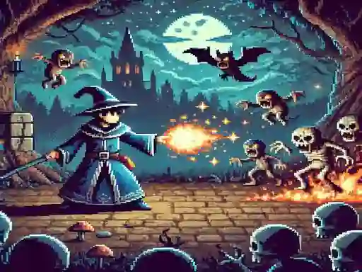 Pixel Wizard – kostenloses Online-Spiel