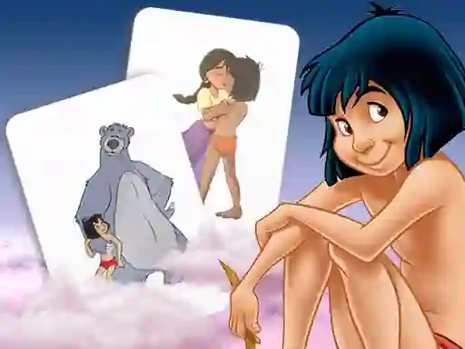 Mowgli Memory card Match – kostenloses Online-Spiel