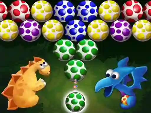 Dino Eggs Bubble Shooter – kostenloses Online-Spiel